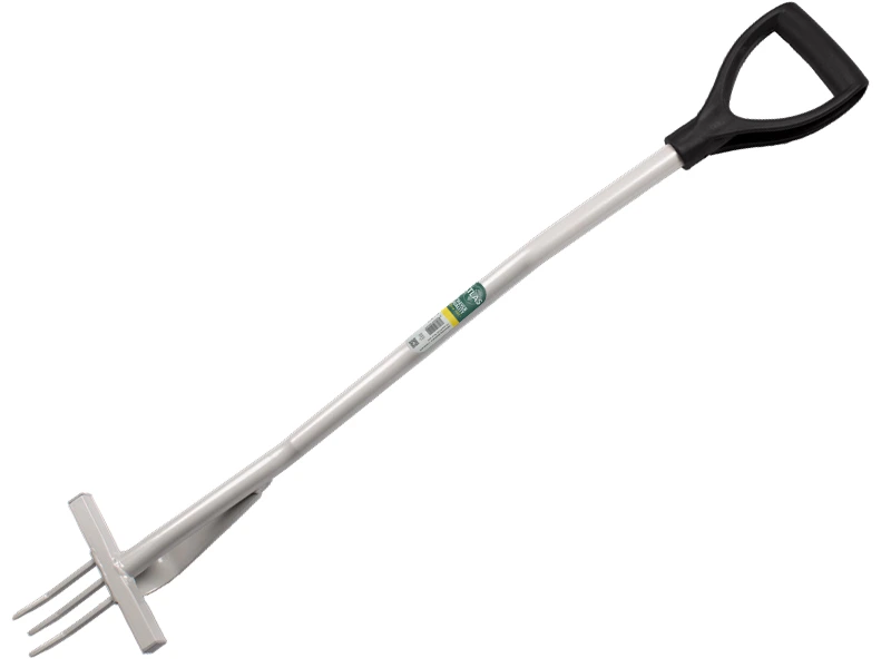 Jakobskreuzkraut Gabel ATLAS 3-zinkig mit D-Griff, Länge 102 cm
