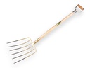 Maisgabel OFFNER 6 Zinken 32 cm mit Federdülle und ATLAS Metall-D-Griff 95 cm