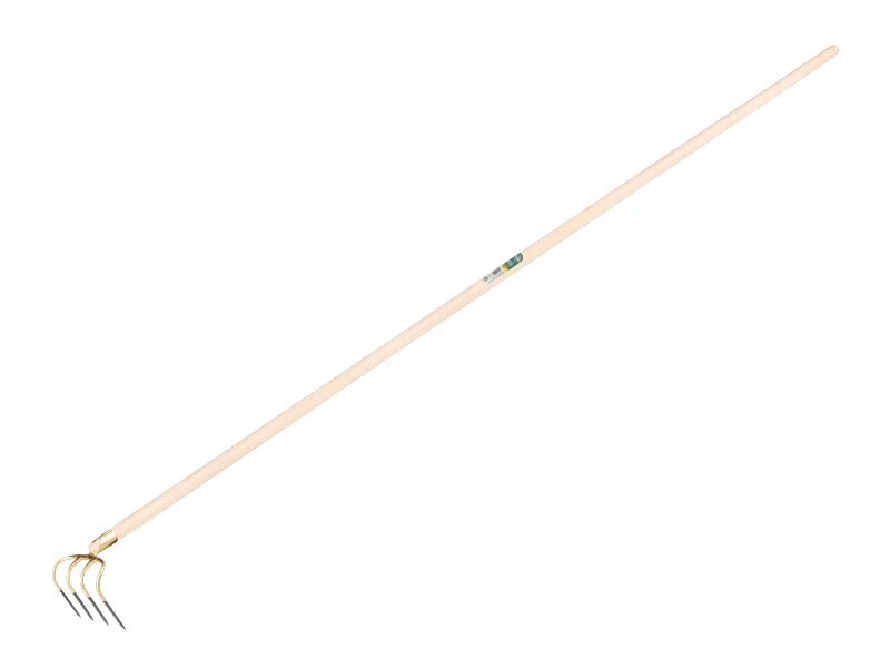 [844420] Misthaken OFFNER mit 4 langen Zinken 21 cm, Tülle und geradem ATLAS Ecofiber Stiel 300 cm