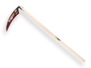 Graben- und Kantensense OFFNER Zwei Rinder 45 cm, mit ATLAS Schaufelstiel 140 cm, FSC 100%