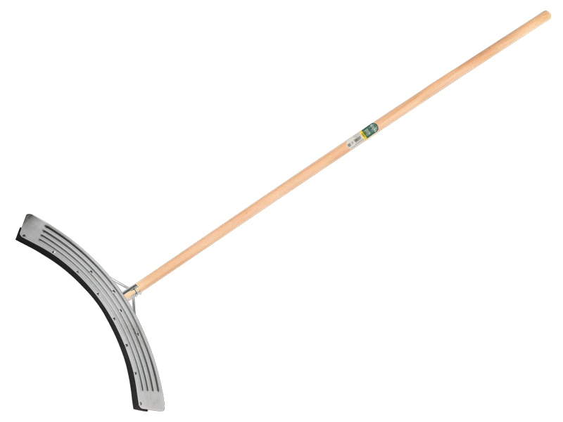 [928085] Mistschieber gebogen 75 cm verzinkt, Canvasgummi, mit ATLAS Stiel 160 x 3,2 cm