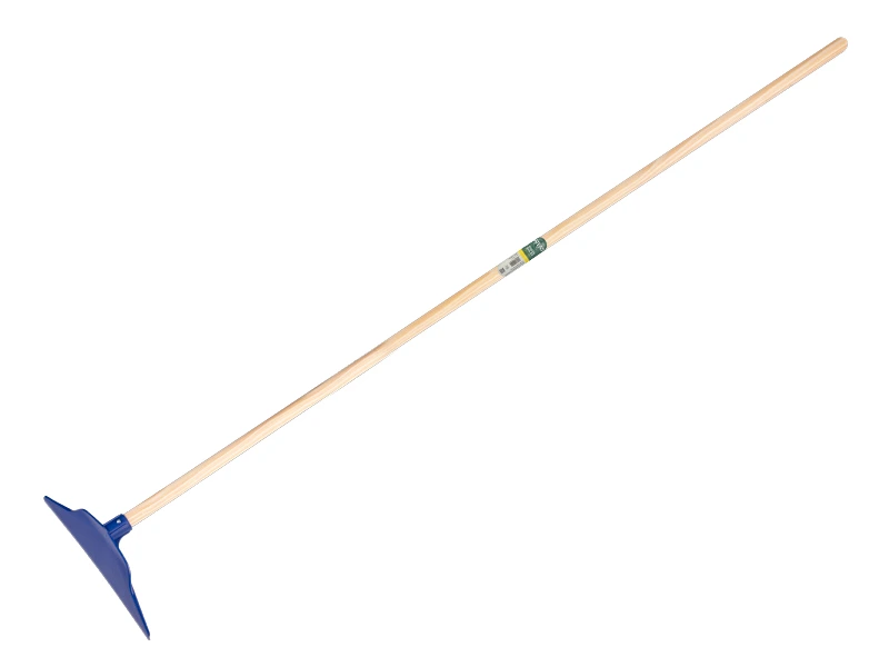 [928118] Stable scraper plastic blue 35 cm with IKAPE handle 170 x 2.8 cm. FSC 100%