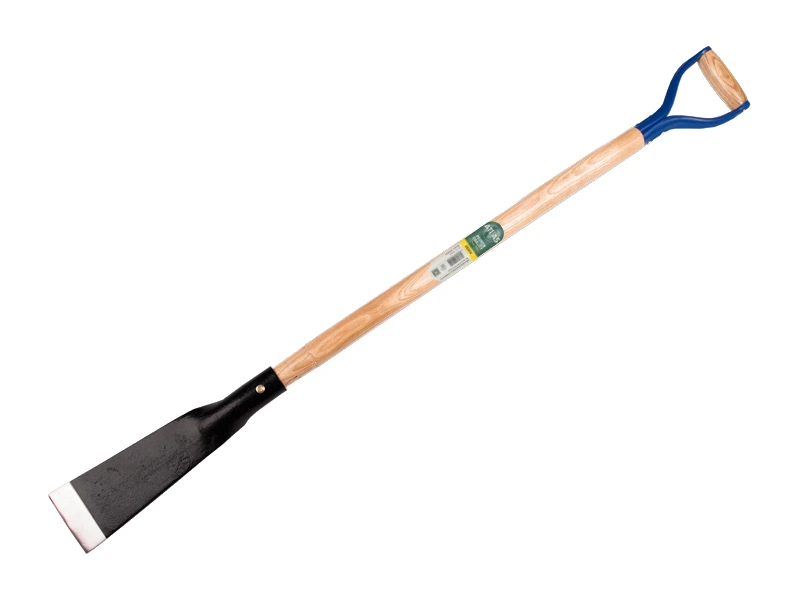 [960970] Root cutter - Root axe ATLAS 122.5 cm, with flat chisel 9.5 cm and metal D-handle