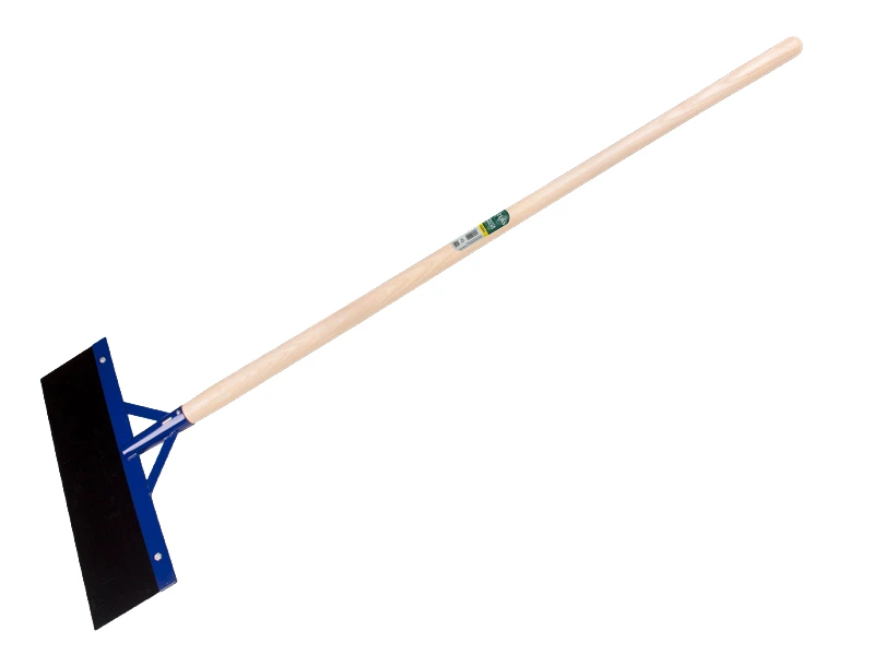 [970343] Concrete Scraper ATLAS 50 cm with Ash Wood Handle 130 cm
