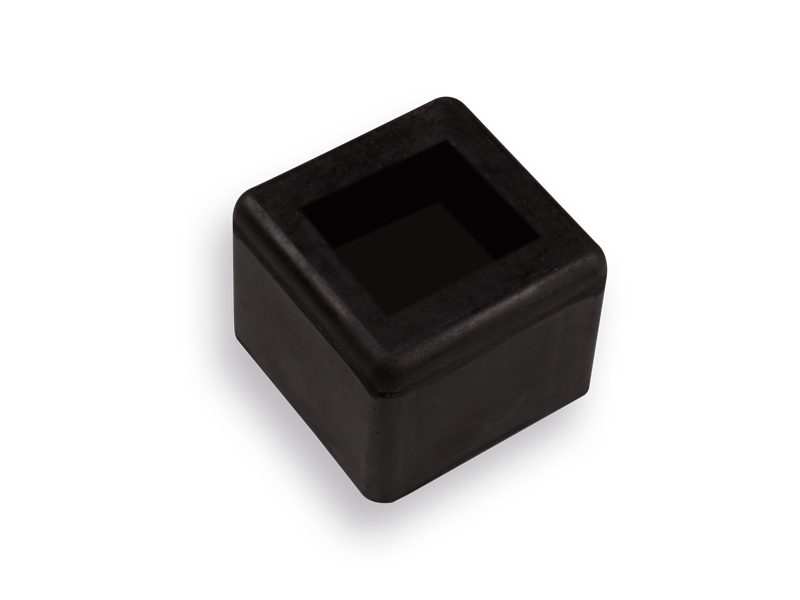 Gummiaufsatz für Fäustel ATLAS Bohrungsmaß 45 x 45 mm, für Hand-Vorschlaghammer 1500 g