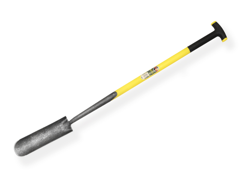 Drainage spade DE WIT 9 cm with fiberglass ATLAS T-handle 88 cm