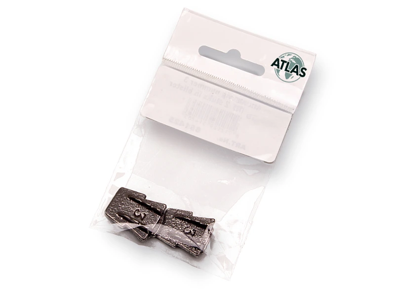 [651425] Metalen wig plat 18 mm nr. 3 (per 2 stuks)