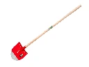 Scoop Shovel ATLAS DIAMANT 3/4 no. 5, Frankfurt model, with ATLAS shovel handle 130 cm, FSC 100%