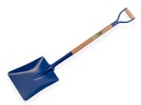 Ballast shovel ATLAS steel no. 4, 26 x 33 cm, with ATLAS metal D-handle 80 cm