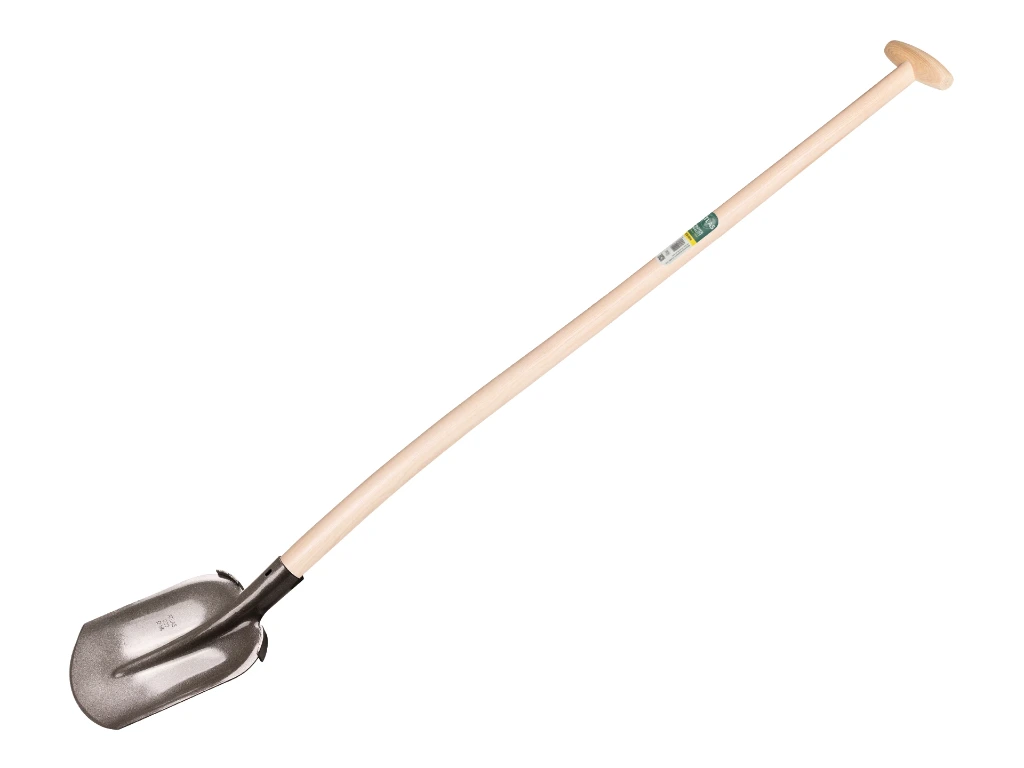 [780540] Digging shovel ATLAS 1/4 000 hardened, FLAT STEP, with ATLAS shovel handle 120 cm bent, FSC 100%