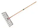 Levelling rake - Leveling rake ATLAS steel, with hardwood handle 150 cm