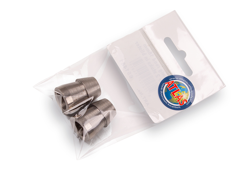 Metal round wedge 18 mm (per 2 pieces)