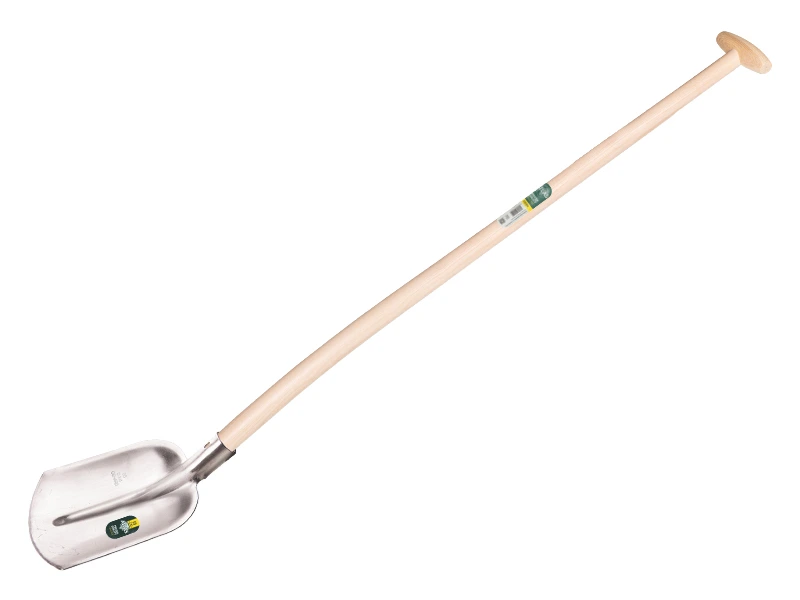 [735489] Digging shovel ATLAS DIAMANT 1/4 000 hardened, polished, with ATLAS shovel handle 120 cm bent, FSC 100%