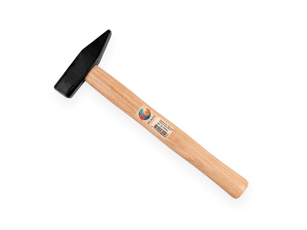 [989020] Marteau d’ajusteur ATLAS 500 grammes, DIN 1041, avec hickory manche 32 cm
