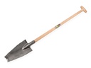 Boomwortelspade – Polygator POLET met OPSTAP, met steel 100 cm met tonkruk