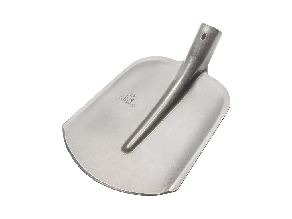 [780715] Pflastererbretschaufel ATLAS 1/2 000 gehärtet, blank lackiert, ohne Stiel
