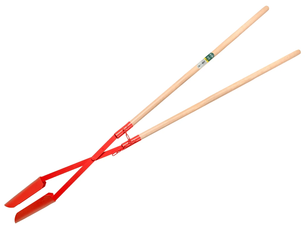 [1020243] Post Hole Digger ATLAS Jumbo no. 1 with ATLAS handles 150 cm, hole size 110 - 280 mm, FSC 100%