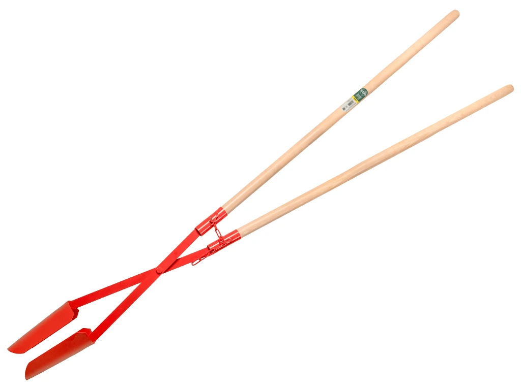 [1020247] Post Hole Digger ATLAS Jumbo no. 2 with ATLAS handles 150 cm, hole size 150 - 320 mm, FSC 100%