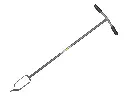 Tarière manuelle ATLAS forgée 10 cm, longueur 122 cm