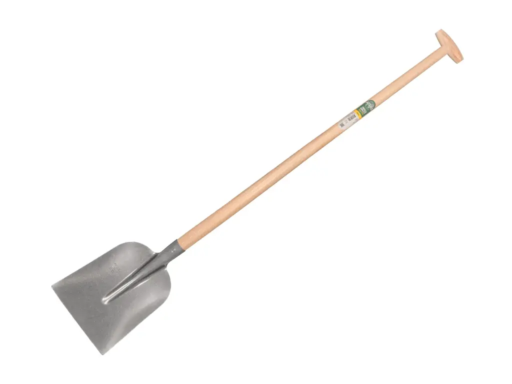 [780654] Betonschop ATLAS 1/2 0 gehard, blank gelakt met atlas schopsteel 110 cm