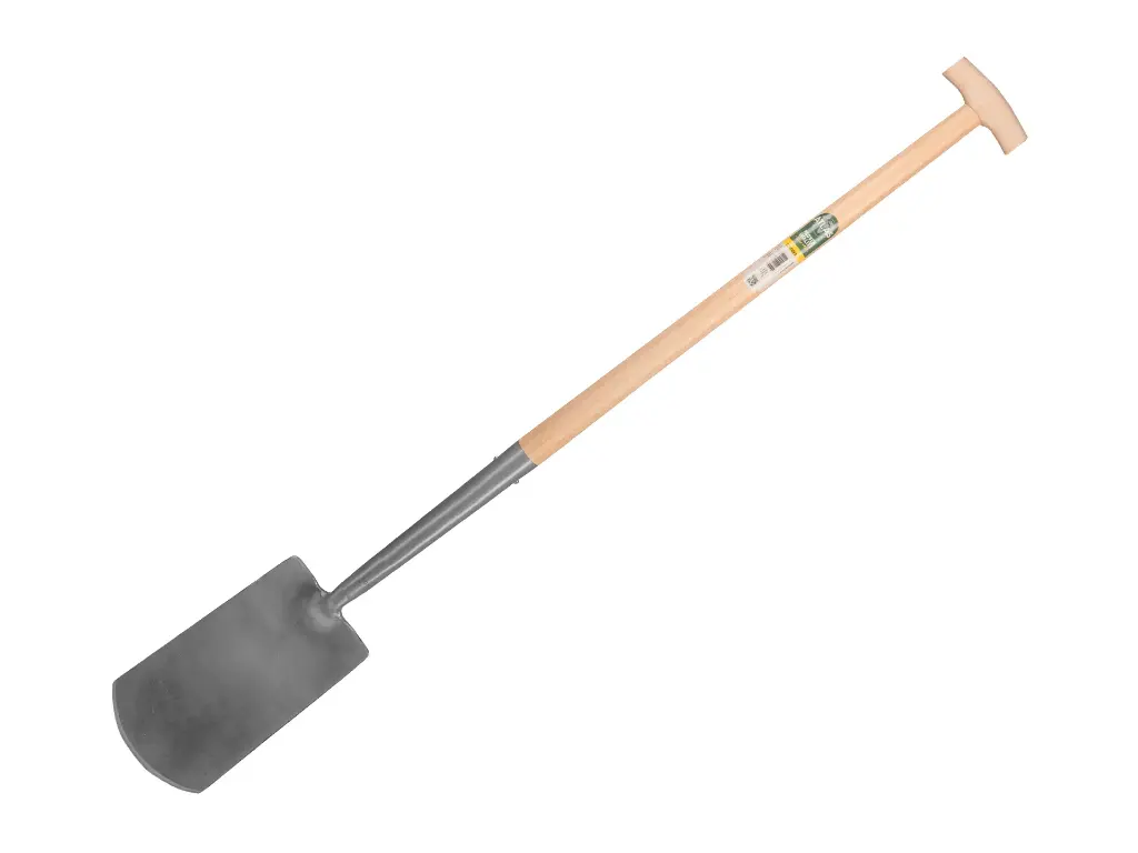 Spade ATLAS DIAMOND polished, with ATLAS Ecofiber handle 85 cm and T-grip