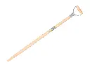 Manche à poignée en D métallique ATLAS 110 cm, pour pelle à ballast PROFI aluminium, FSC 100%