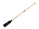 Pelle pose câble ATLAS 10 cm 3/4 noir, droite avec manche de pelle ATLAS 110 cm, FSC 100%