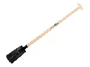Pelle pose câble ATLAS 14 cm 3/4 noir, droite avec manche de pelle ATLAS 110 cm, FSC 100%