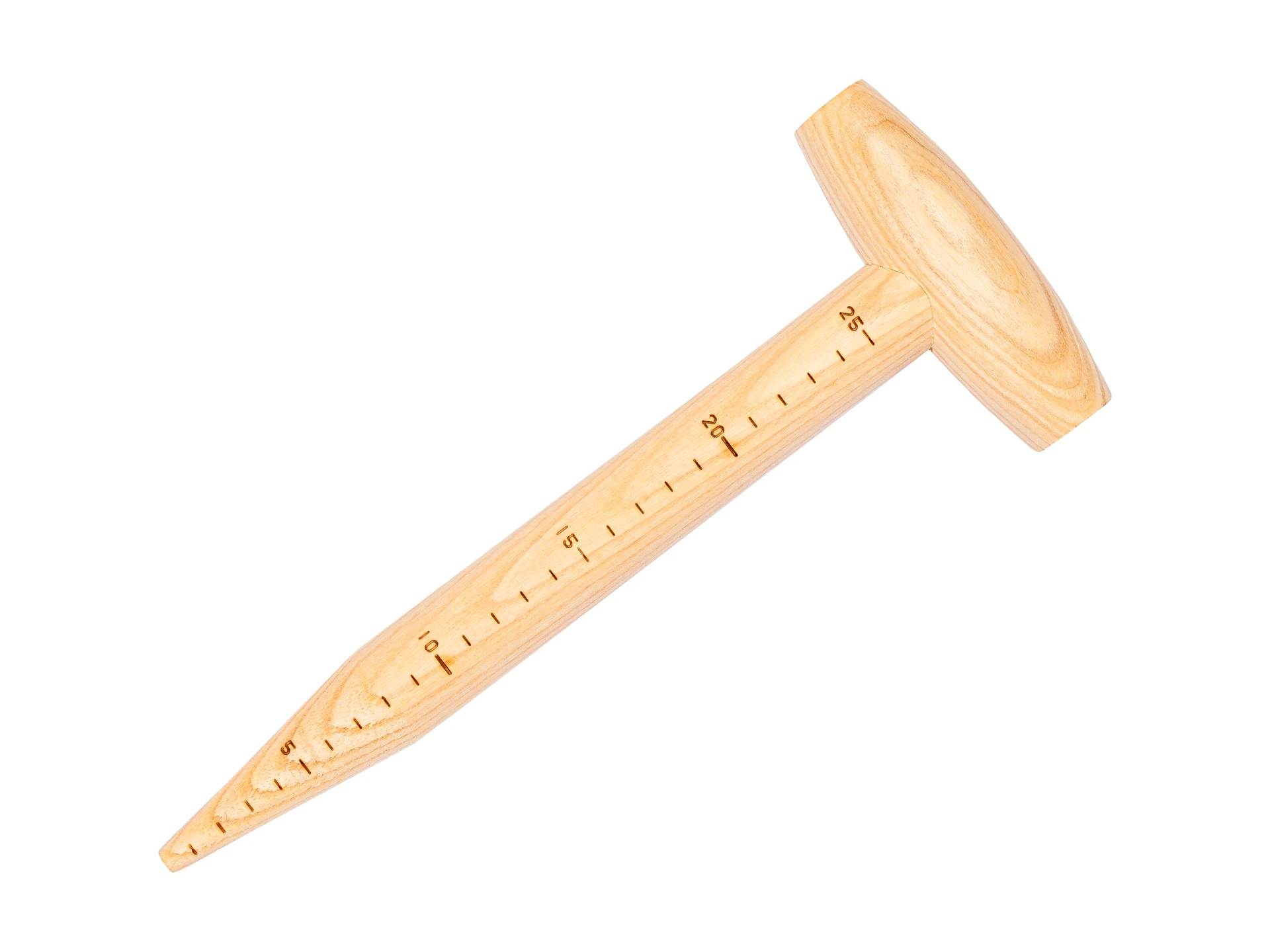 Pootstokje ATLAS 30 cm met schaalverdeling en doorgestoken hilt