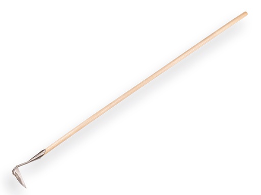 [1011380] Hacke SNEEBOER Edelstahl 18 cm, met ATLAS Stiel 170 x 3,0 cm