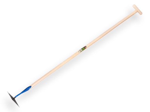 [1016181] Ratissoire losange DE WIT 18 cm, avec manche ATLAS 160 x 3,2 cm et poignée en T percée