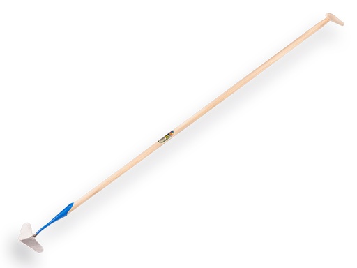 [1016762] Ratissoire cœur DE WIT forgée 16 cm, avec manche ATLAS 170 x 3,0 cm et poignée goutte d'eau