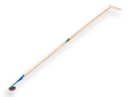 [1016800] DE WIT Diskus-Schuffel 9 cm, geschmiedet und gehärtet,  mit Schuffelstiel und Tropfengriff 170 x 3,0 cm