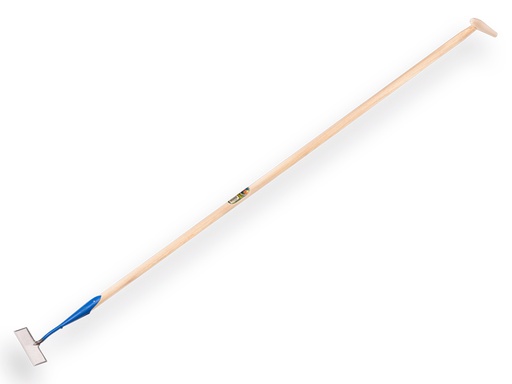 [1018165] Schuffel DE WIT rechteckiges Modell geschmiedet 16 cm, mit ATLAS Stiel 170 x 3,0 cm und Tropfengriff