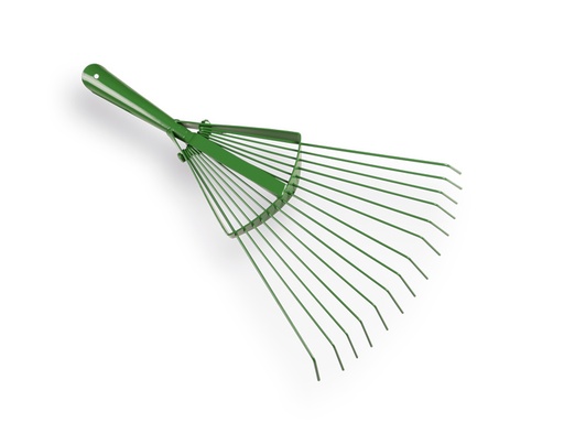[1315214] Leaf rake PROFI-Plus, 14 round tines, spring steel, without handle