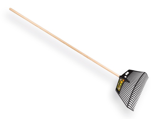 [1316012] JOST REGA Kombi-Laubbesen/ Laubgabel 45 cm mit 26 Zinken 60 cm, mit Langstiel 150 x 2,8 cm