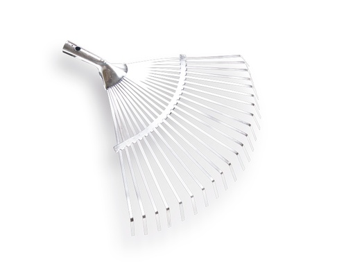 [1317405] Leaf rake ATLAS galvanised, 22 flat tines, without handle
