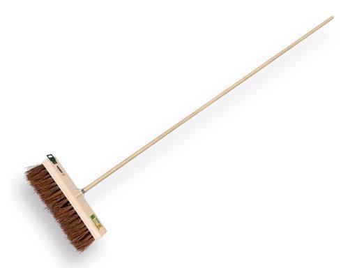 [1490391] VERO Straßenbesen BASSINE 41 cm mit Tauari Stiel 150 x 2,8 cm und Stielhalter