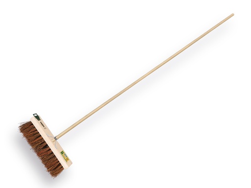 [1490396] Street broom VERO 37B bassine/stalks 37 cm, with ATLAS handle 150 x 2.8 cm and stick holder