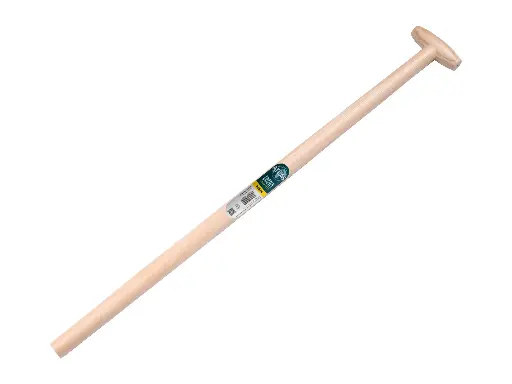 [210790] Shovel handle ATLAS 95 cm straight, with through-mount T-grip