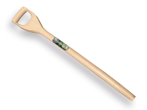[212850] D-stiel ATLAS dampfgebogen Esche mit Vollholz D-Griff, Länge 85 cm