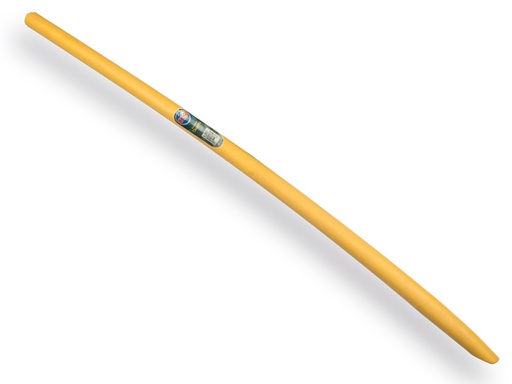 [320138] Batsesteel ATLAS FIBERGLAS 135 cm gebogen geel