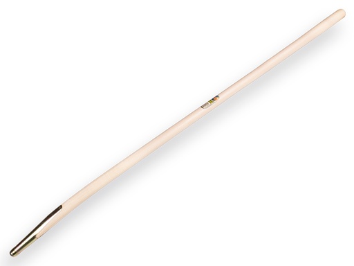 [320610] Manure fork handle ATLAS 160 cm bent, with spring collar, drilled