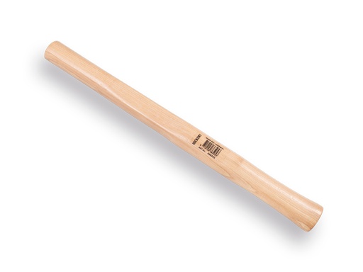 [436505] Rubberhamersteel ATLAS HICKORY voor Rotterdams model met gat, kopmaat 32 x 11 mm 