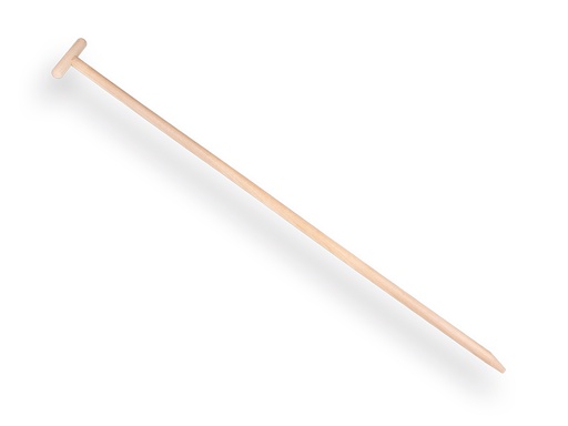 [547950] Gerätestiel für Schuffel TAUARI mit Eschen-Griff und mit exzentrischer Konus, Länge 160 x 3,2 cm