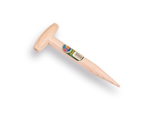 [657000] ATLAS Pflantzer 30 cm mit T-Griff Eschenholz.
