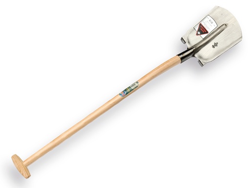 [700227] Steekbats RURH BRILLANT 1/4 000, extra gehard en gepolijst, met ATLAS schopsteel 100 cm gebogen