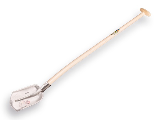 [705215] Steekbats ABC 1/4 00, gehard en gepolijst, met ATLAS schopsteel 110 cm gebogen