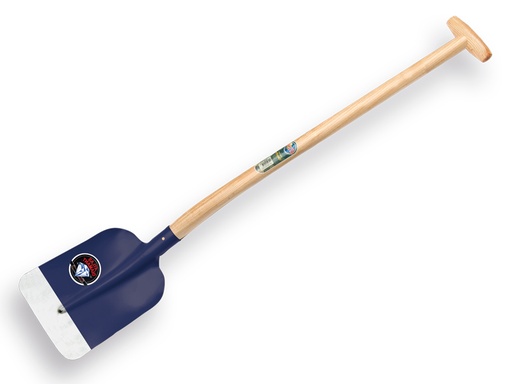 [770593] Betonschop ATLAS DIAMANT 1/2 0 blauw afgerond, met schopsteel 100 cm gebogen