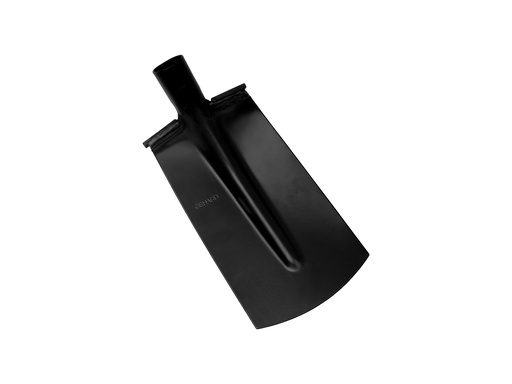 [780517] Kabelschop ATLAS 16 cm 3/4 zwart, onderkant recht, RECHTE OPSTAP, extra gehard, zonder steel